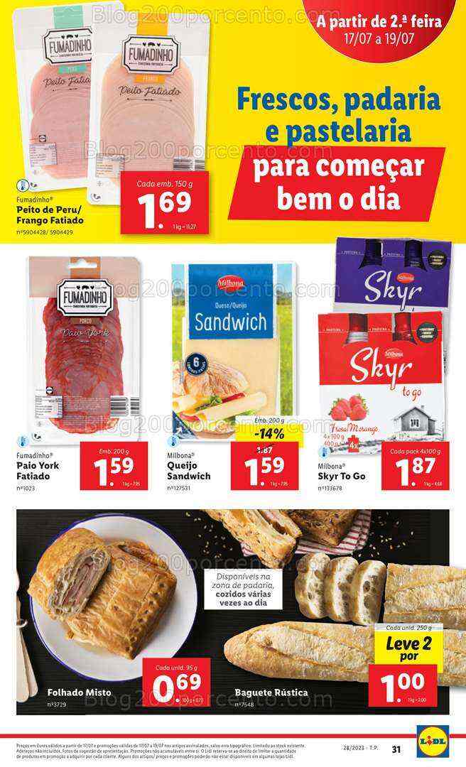 Antevisão Folheto LIDL Promoções de 13 a 19 julho