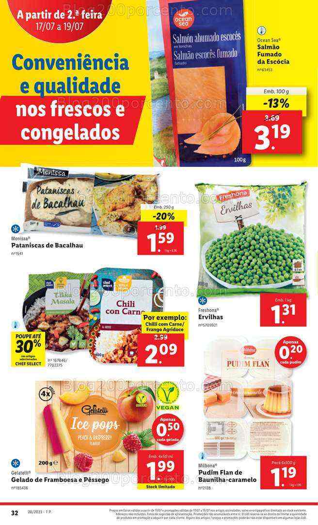 Antevisão Folheto LIDL Promoções de 13 a 19 julho