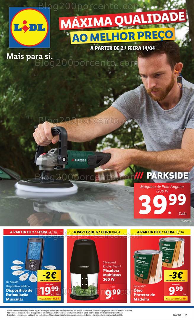 Antevisão Folheto LIDL Promoções de 14 a 24 abril - Edição Digital