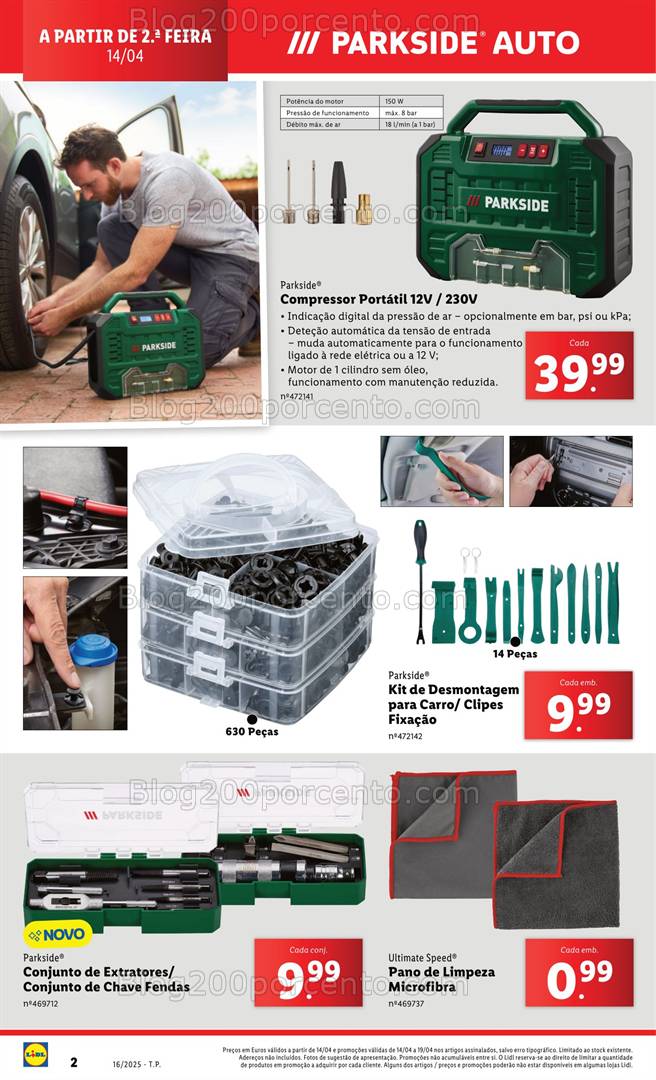 Antevisão Folheto LIDL Promoções de 14 a 24 abril - Edição Digital