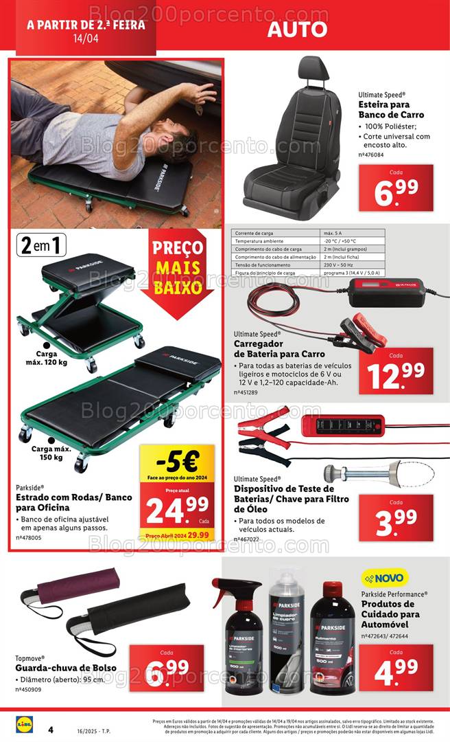 Antevisão Folheto LIDL Promoções de 14 a 24 abril - Edição Digital