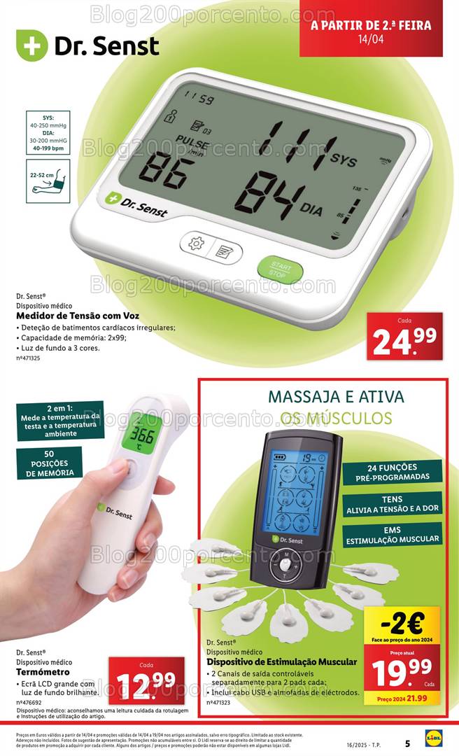 Antevisão Folheto LIDL Promoções de 14 a 24 abril - Edição Digital