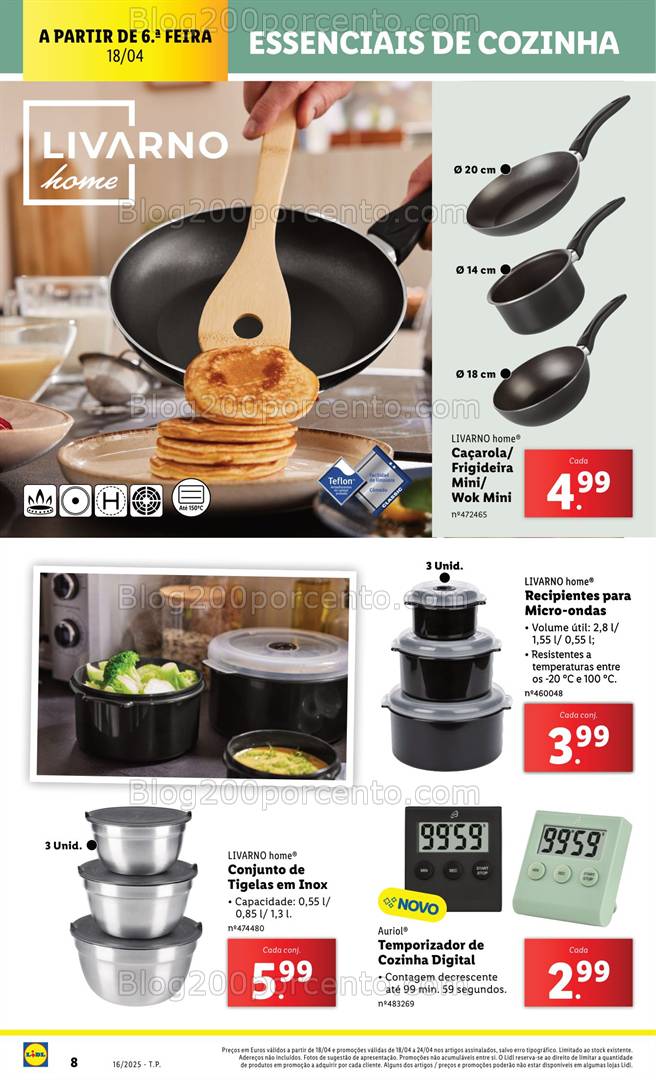 Antevisão Folheto LIDL Promoções de 14 a 24 abril - Edição Digital