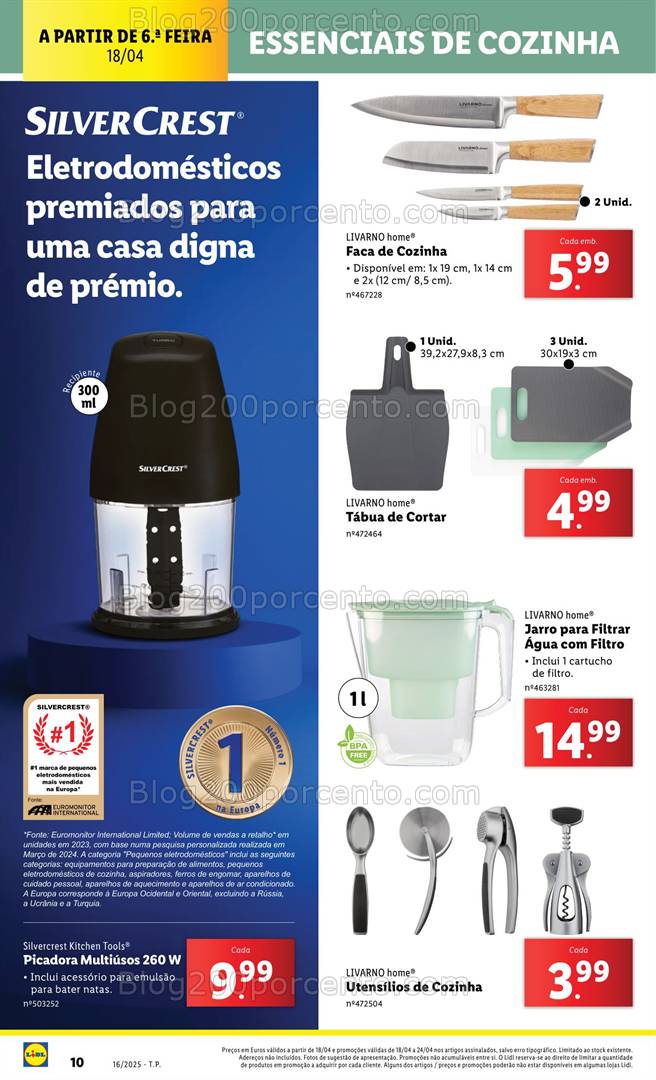 Antevisão Folheto LIDL Promoções de 14 a 24 abril - Edição Digital