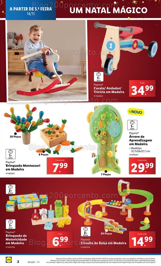 Antevisão Folheto LIDL Bazar Promoções a partir de 14 novembro