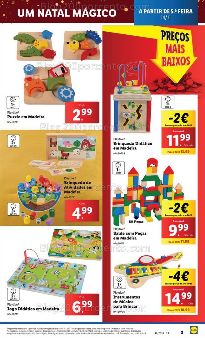 Antevisão Folheto LIDL Bazar Promoções a partir de 14 novembro