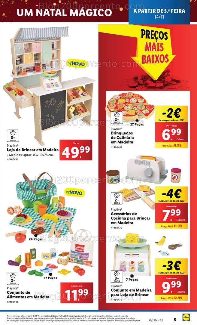 Antevisão Folheto LIDL Bazar Promoções a partir de 14 novembro