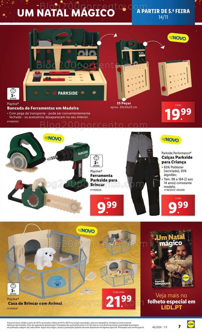 Antevisão Folheto LIDL Bazar Promoções a partir de 14 novembro