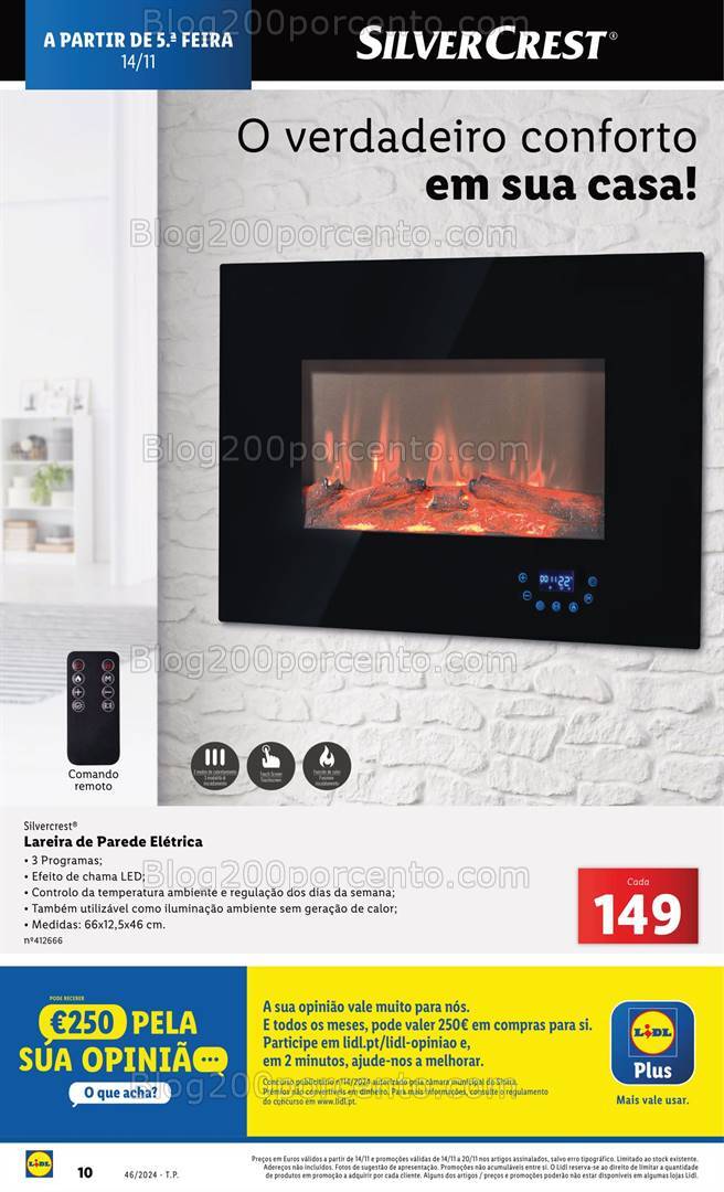 Antevisão Folheto LIDL Bazar Promoções a partir de 14 novembro