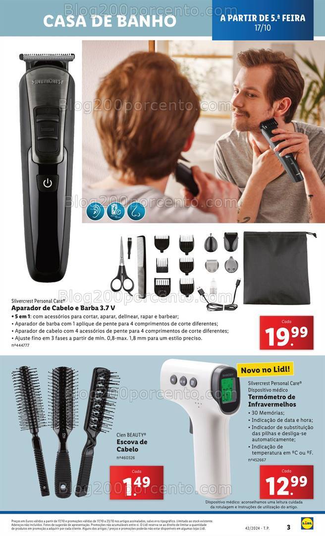 Antevisão Folheto LIDL Bazar Promoções de 17 a 23 outubro