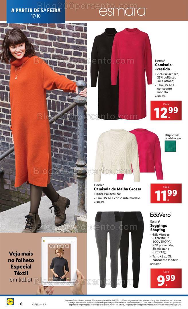 Antevisão Folheto LIDL Bazar Promoções de 17 a 23 outubro