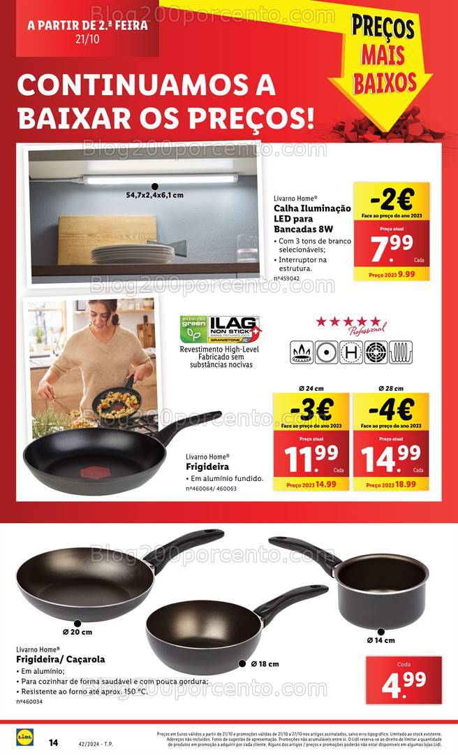 Antevisão Folheto LIDL Bazar Promoções de 17 a 23 outubro