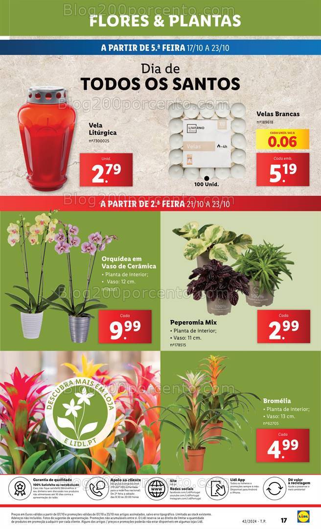 Antevisão Folheto LIDL Bazar Promoções de 17 a 23 outubro