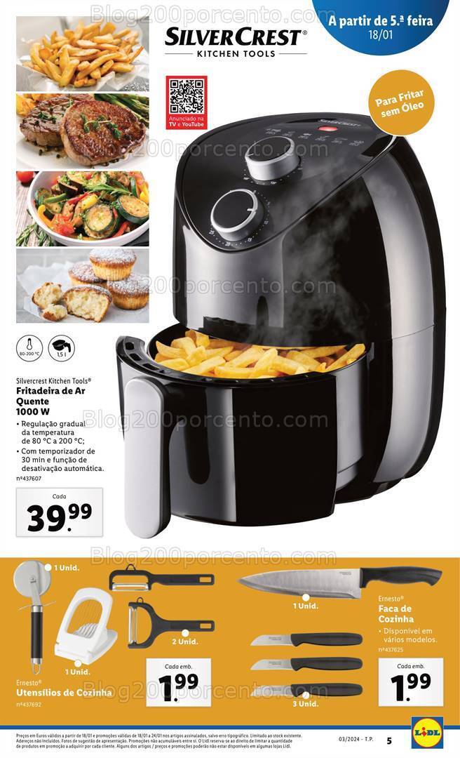 Antevisão Folheto LIDL Bazar Promoções de 18 a 24 janeiro