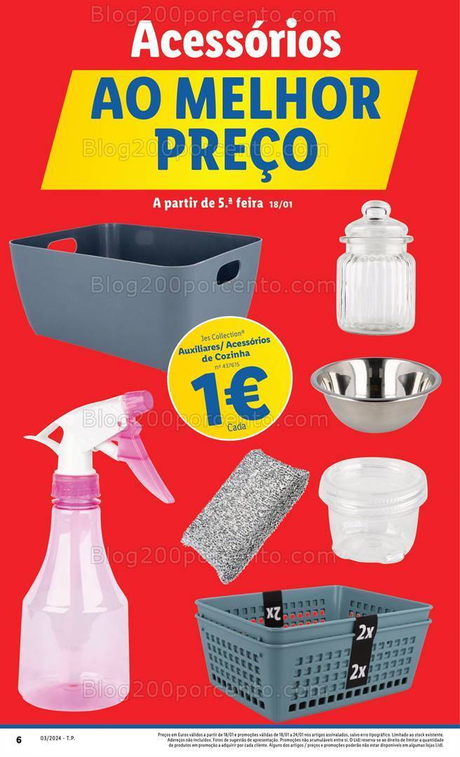 Antevisão Folheto LIDL Saldos Promoções de 18 a 24 janeiro