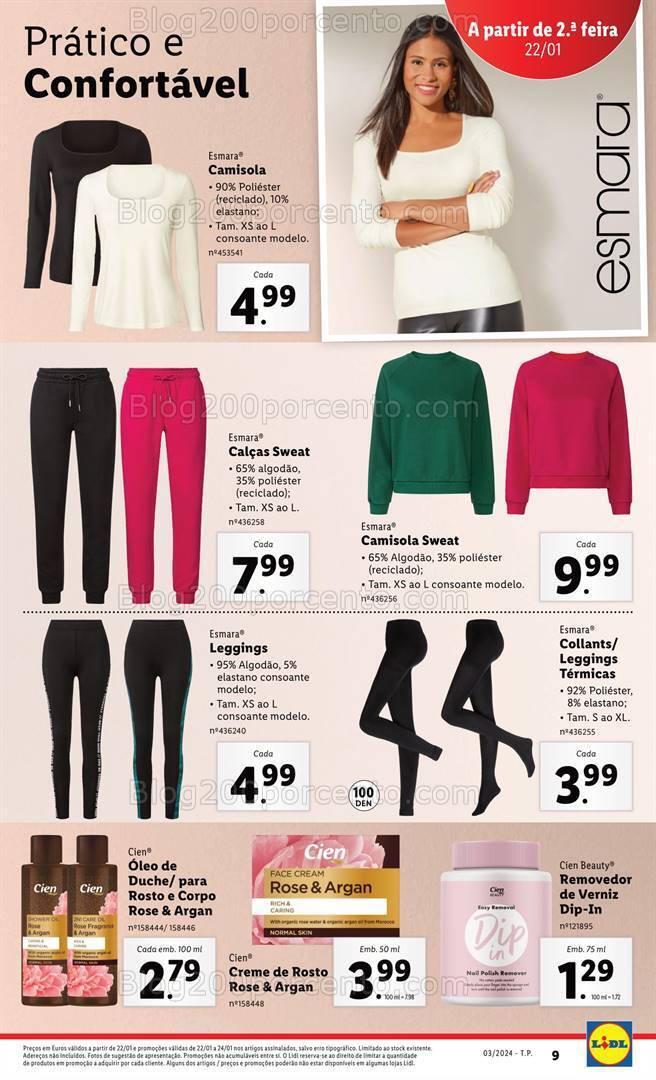 Antevisão Folheto LIDL Bazar Promoções de 18 a 24 janeiro