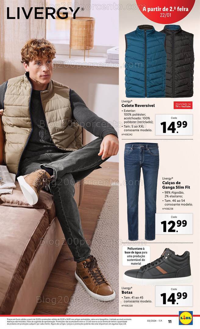 Antevisão Folheto LIDL Bazar Promoções de 18 a 24 janeiro