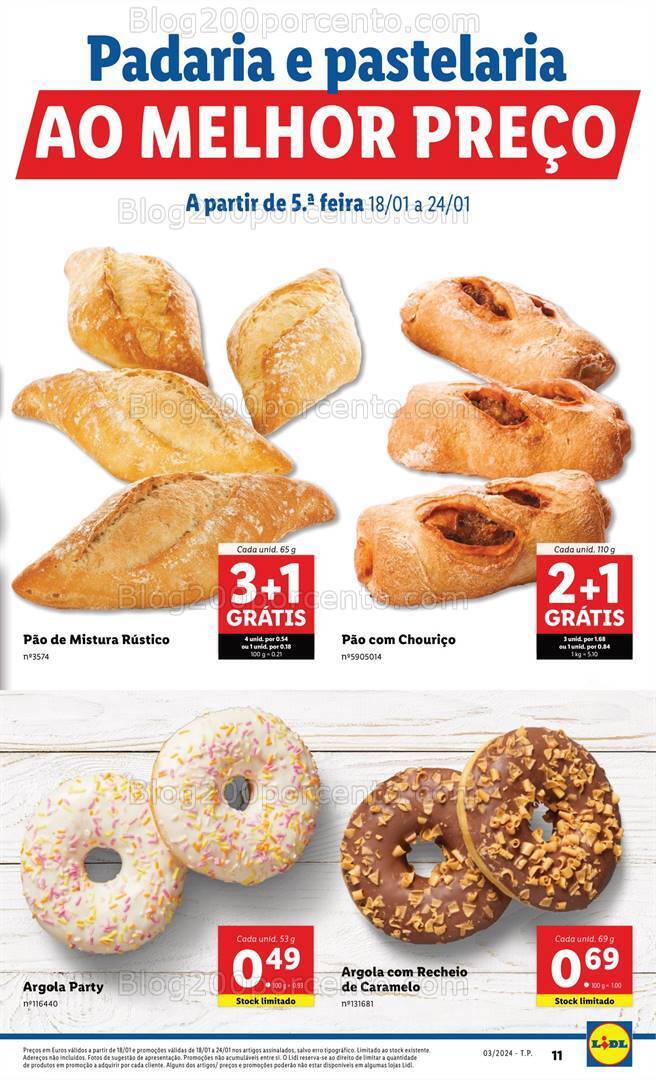 Antevisão Folheto LIDL Promoções de 18 a 24 janeiro