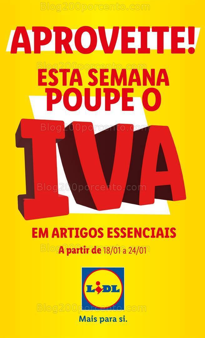 Antevisão Folheto LIDL Extra Preços de 2023 - Promoções de 18 a 31 janeiro