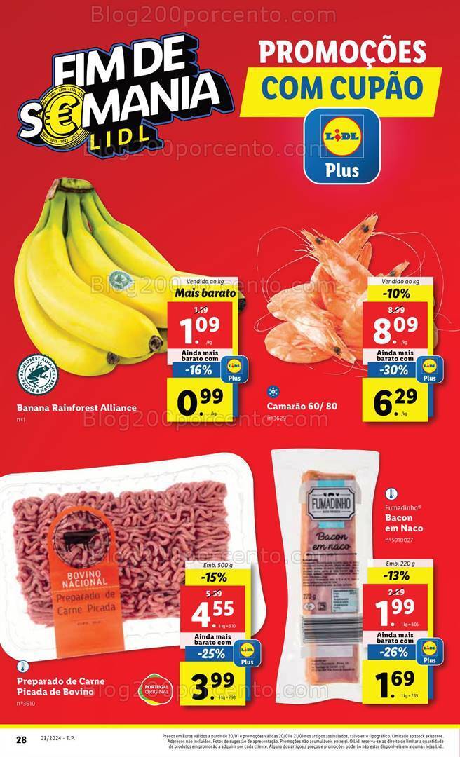 Antevisão Folheto LIDL Promoções de 18 a 24 janeiro