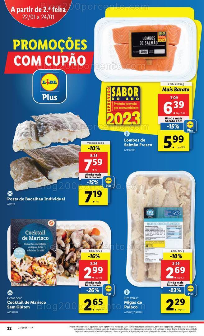 Antevisão Folheto LIDL Promoções de 18 a 24 janeiro