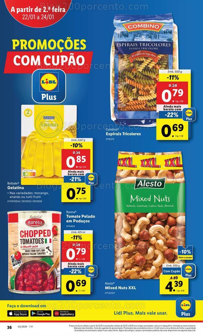 Antevisão Folheto LIDL Promoções de 18 a 24 janeiro