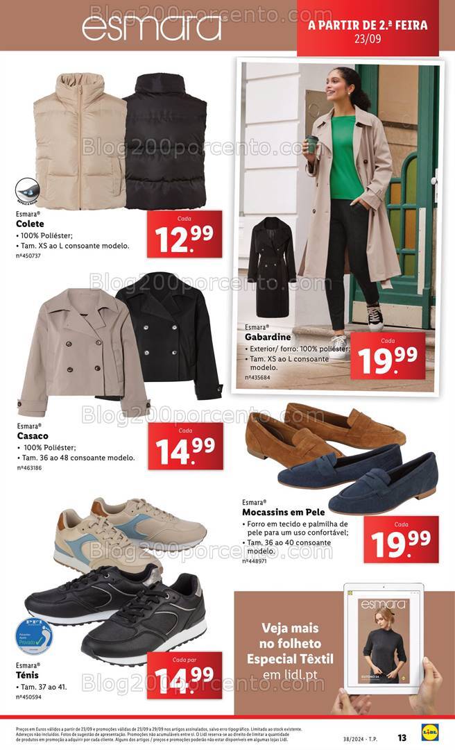 Antevisão Folheto LIDL Bazar Promoções a partir de 23 setembro