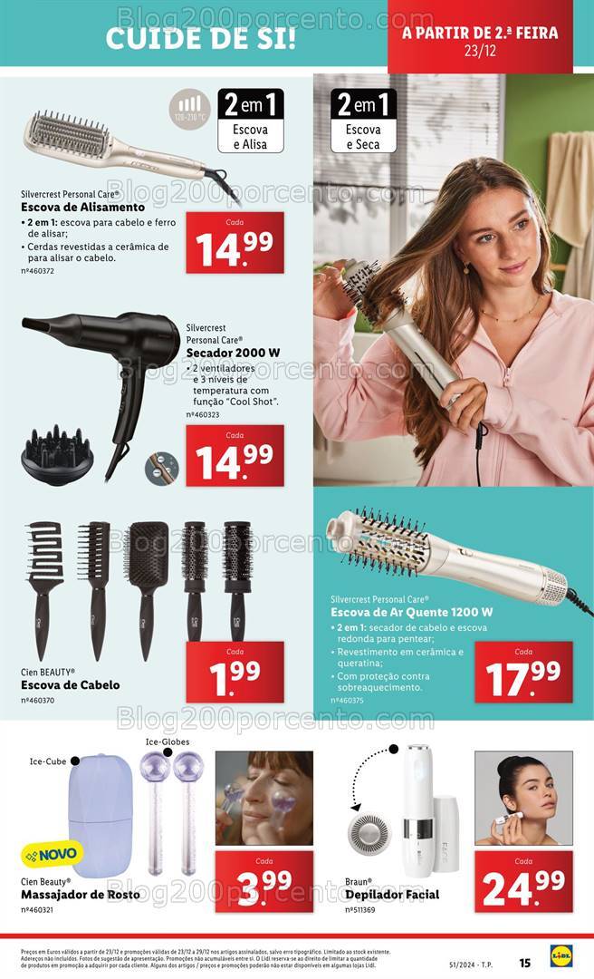 Antevisão Folheto LIDL Bazar Promoções a partir de 23 dezembro