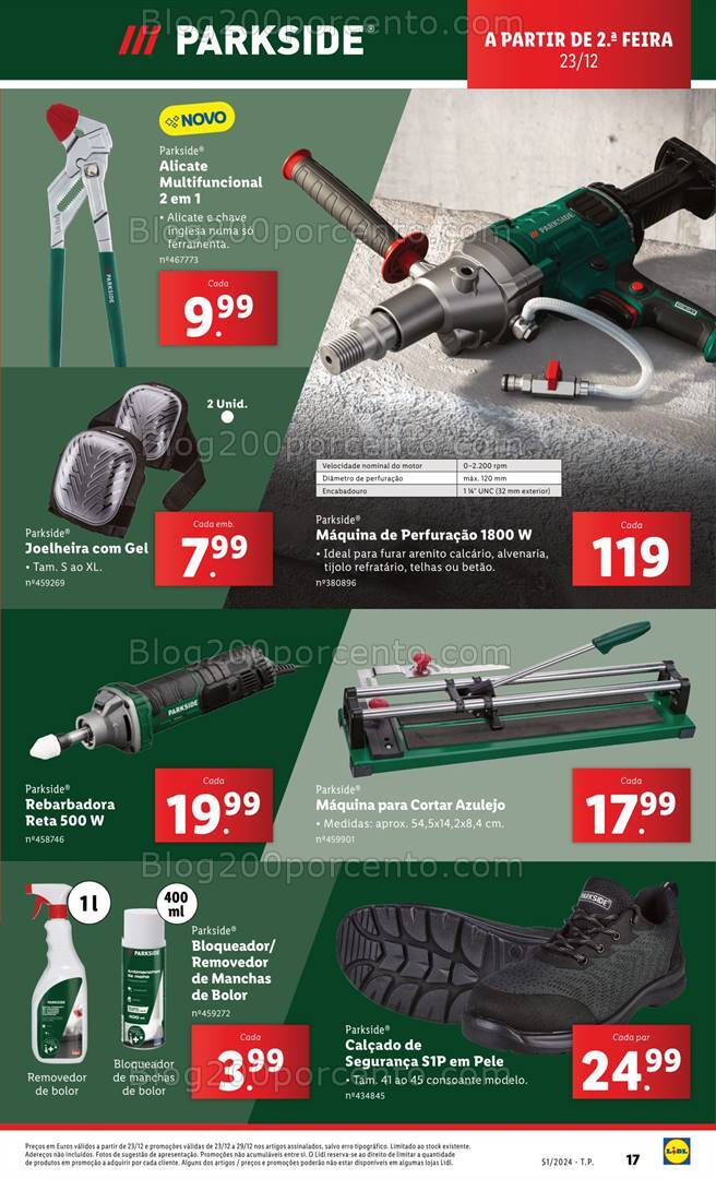 Antevisão Folheto LIDL Bazar Promoções a partir de 23 dezembro