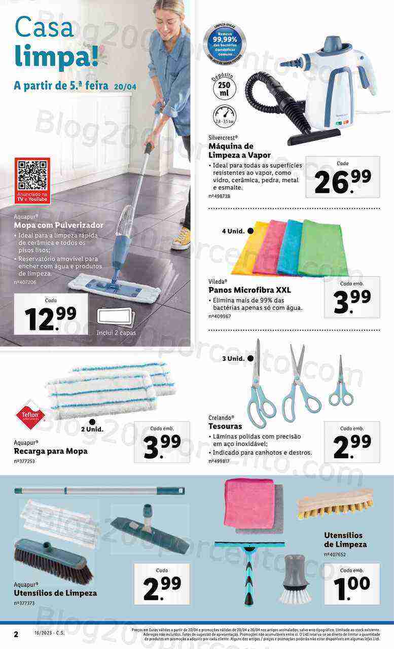 Antevisão Folheto LIDL Promoções de 20 a 26 abril