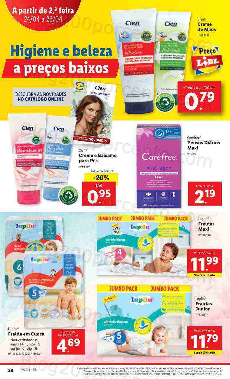 Antevisão Folheto LIDL Sabores da Minha Terra Promoções de 20 a 26 abril