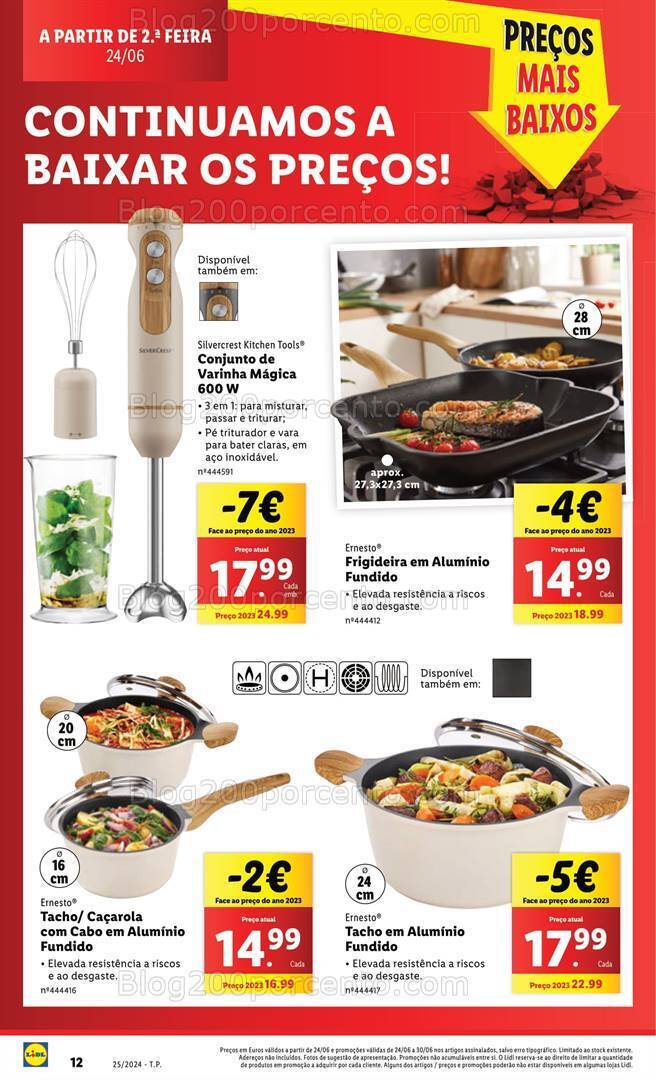 Antevisão Folheto LIDL Bazar Promoções a partir de 24 junho