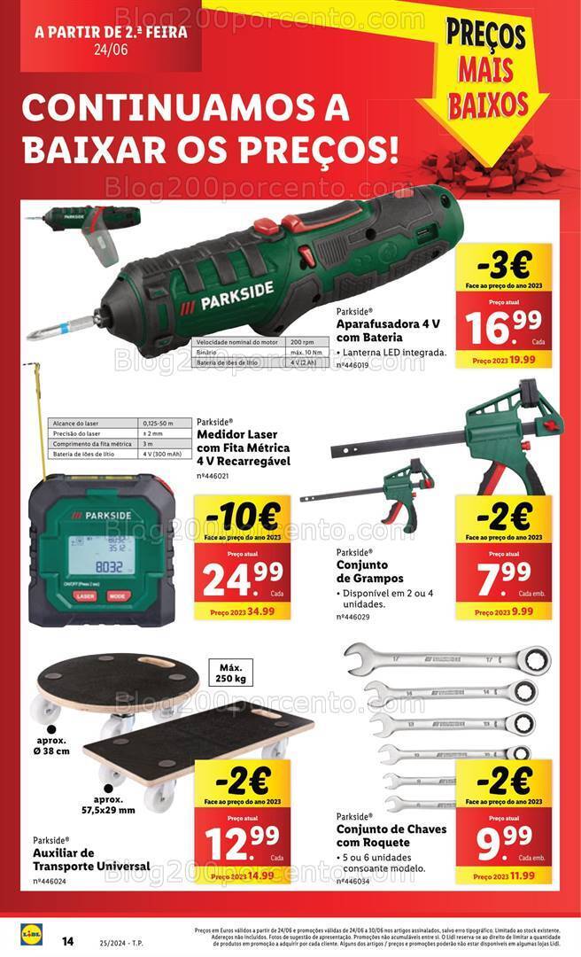 Antevisão Folheto LIDL Bazar Promoções a partir de 24 junho