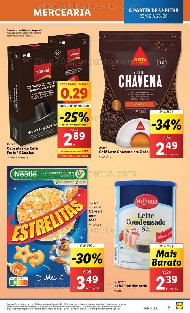 Antevisão Folheto LIDL Promoções de 20 a 26 junho