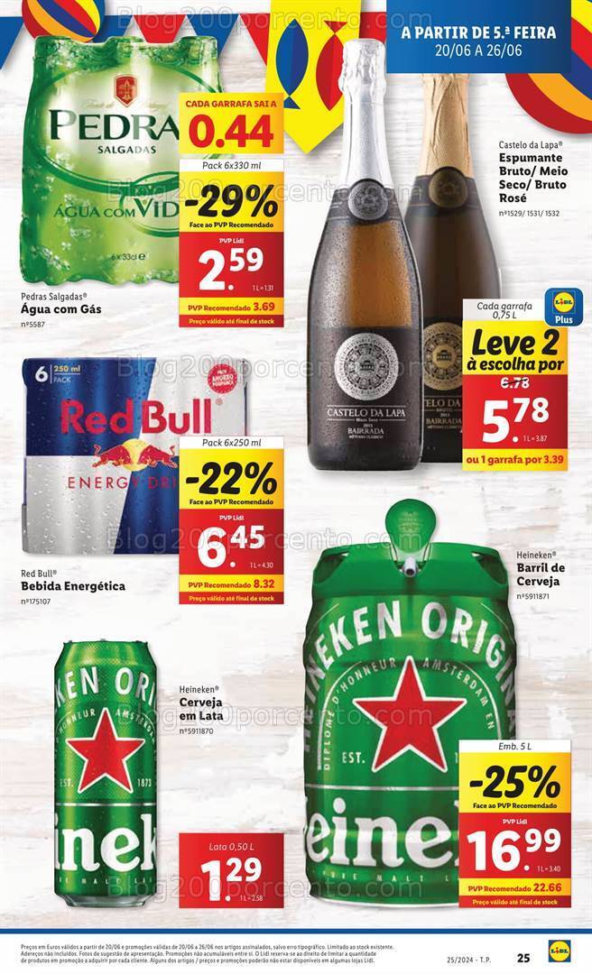 Antevisão Folheto LIDL Promoções de 20 a 26 junho