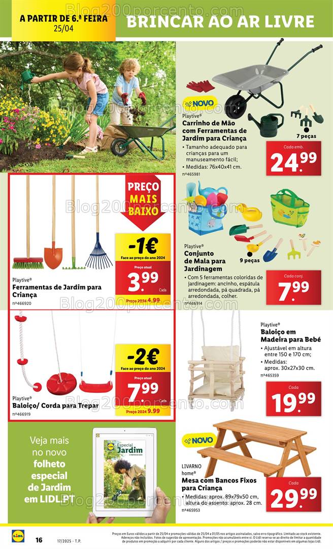 Antevisão Folheto LIDL Bazar Promoções de 21 abril a 1 maio