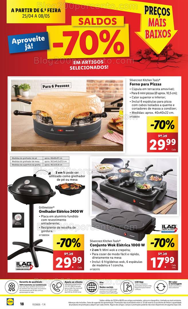 Antevisão Folheto LIDL Bazar Promoções de 21 abril a 1 maio