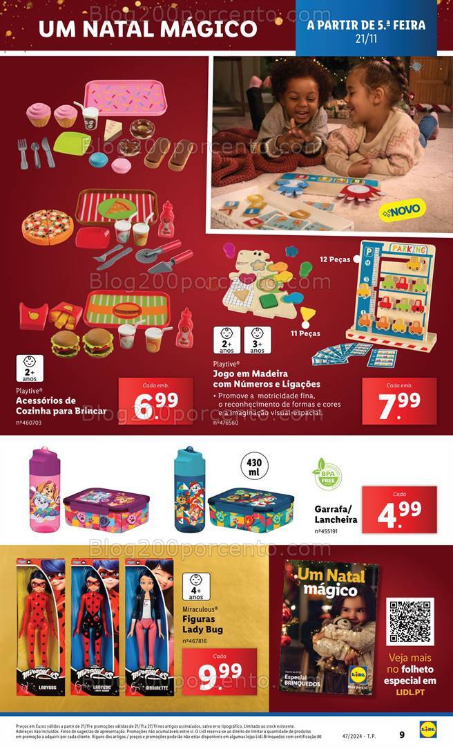 Antevisão Folheto LIDL Brinquedos Promoções a partir de 21 novembro