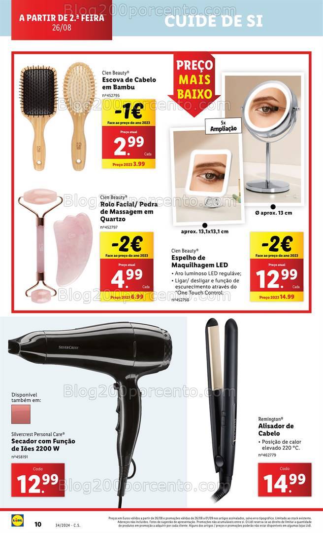 Antevisão Folheto LIDL Bazar Promoções de 22 a 28 agosto