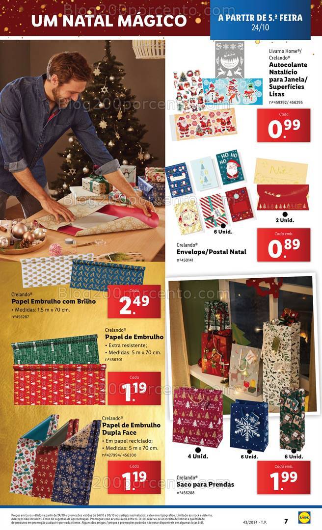 Antevisão Folheto LIDL Bazar Promoções de 24 a 30 outubro