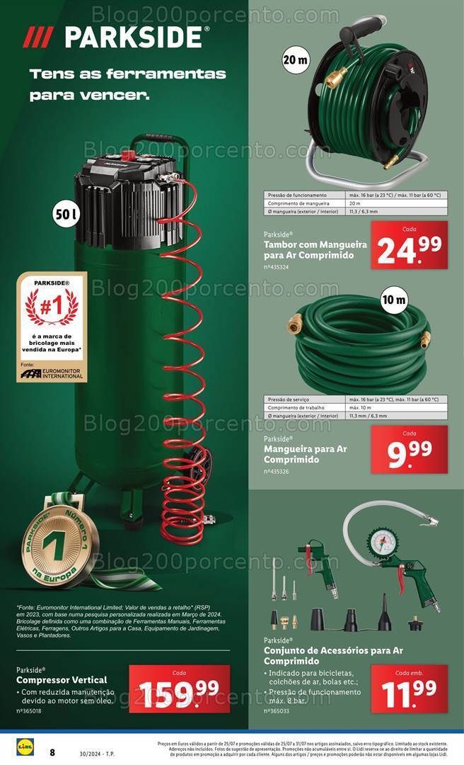 Antevisão Folheto LIDL Bazar Promoções de 25 a 31 julho