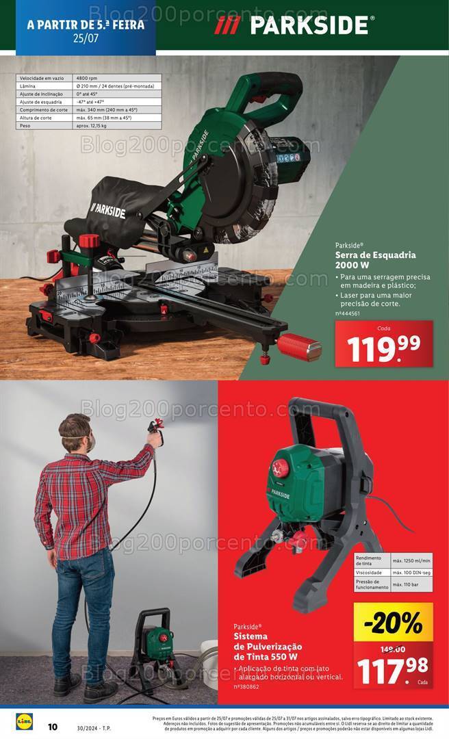 Antevisão Folheto LIDL Bazar Promoções de 25 a 31 julho