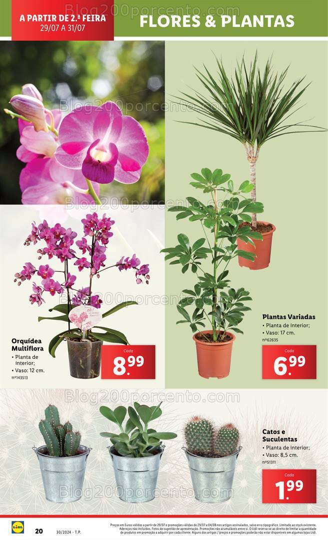 Antevisão Folheto LIDL Bazar Promoções a partir de 29 julho