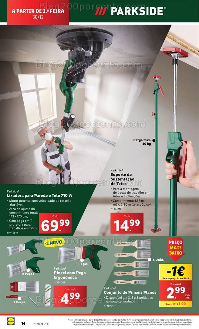 Antevisão Folheto LIDL Bazar Promoções de 26 dezembro a 5 janeiro