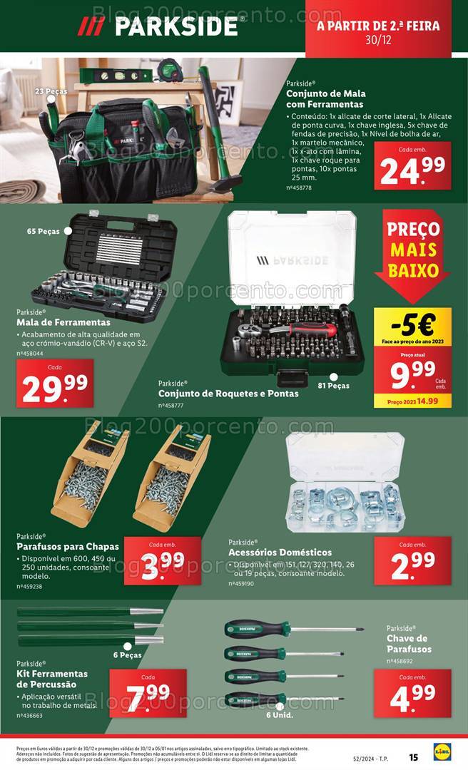 Antevisão Folheto LIDL Bazar Promoções de 26 dezembro a 5 janeiro