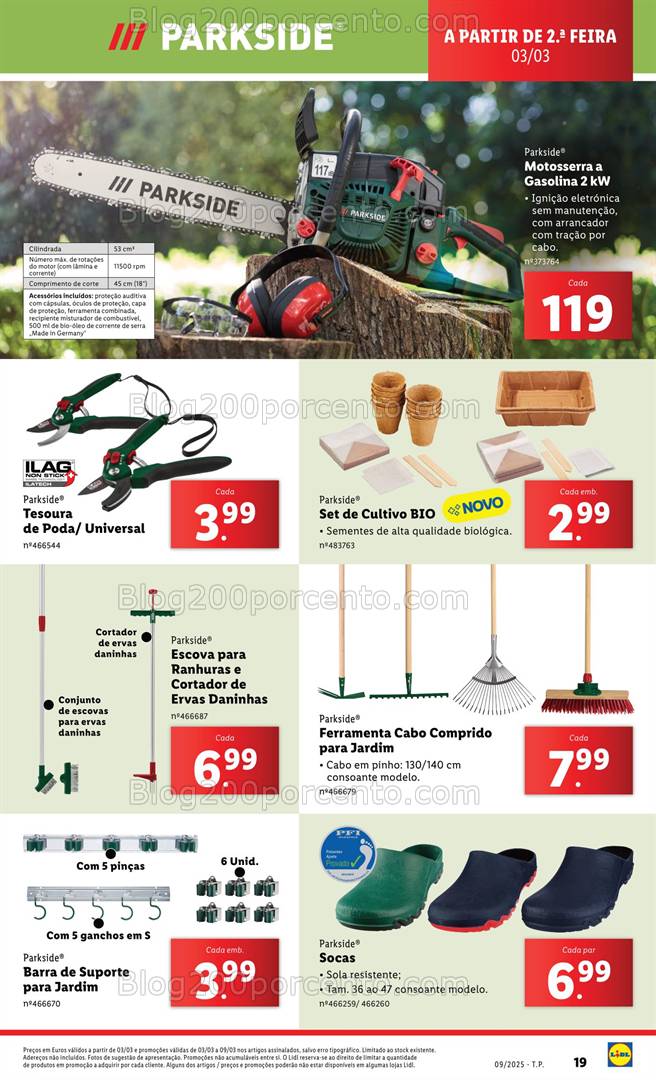 Antevisão Folheto LIDL Bazar a partir de 3 março