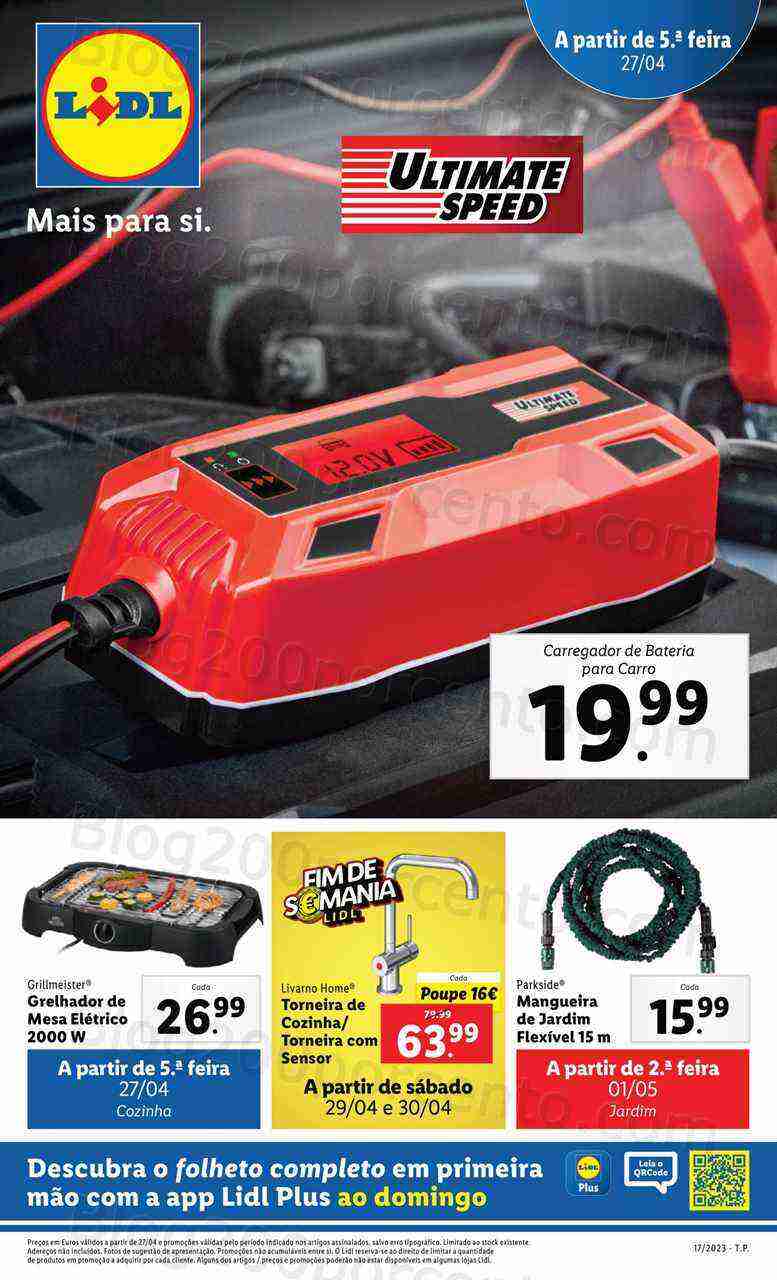 Antevisão Folheto LIDL Promoções de 27 abril a 3 maio