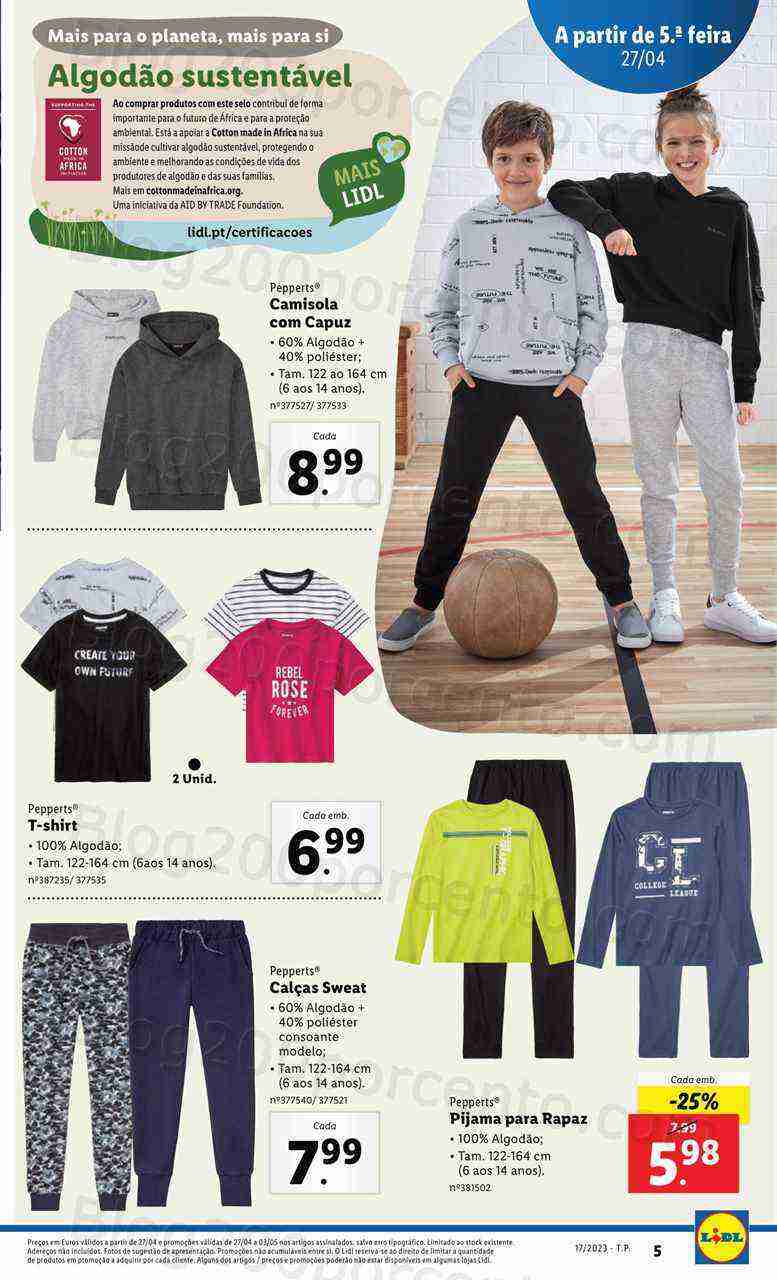 Antevisão Folheto LIDL Promoções de 27 abril a 3 maio