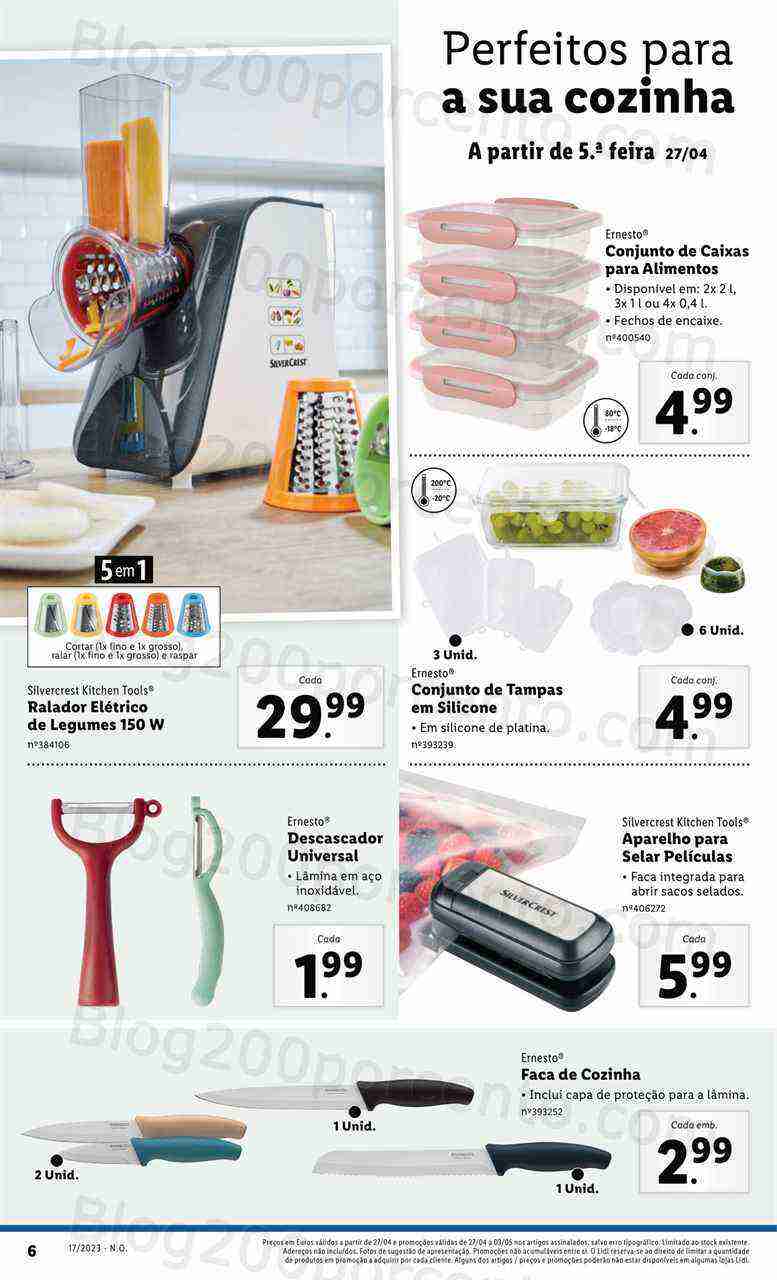 Antevisão Folheto LIDL Promoções de 27 abril a 3 maio