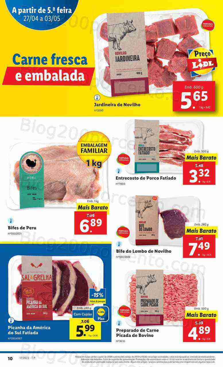 Antevisão Folheto LIDL Promoções de 27 abril a 3 maio
